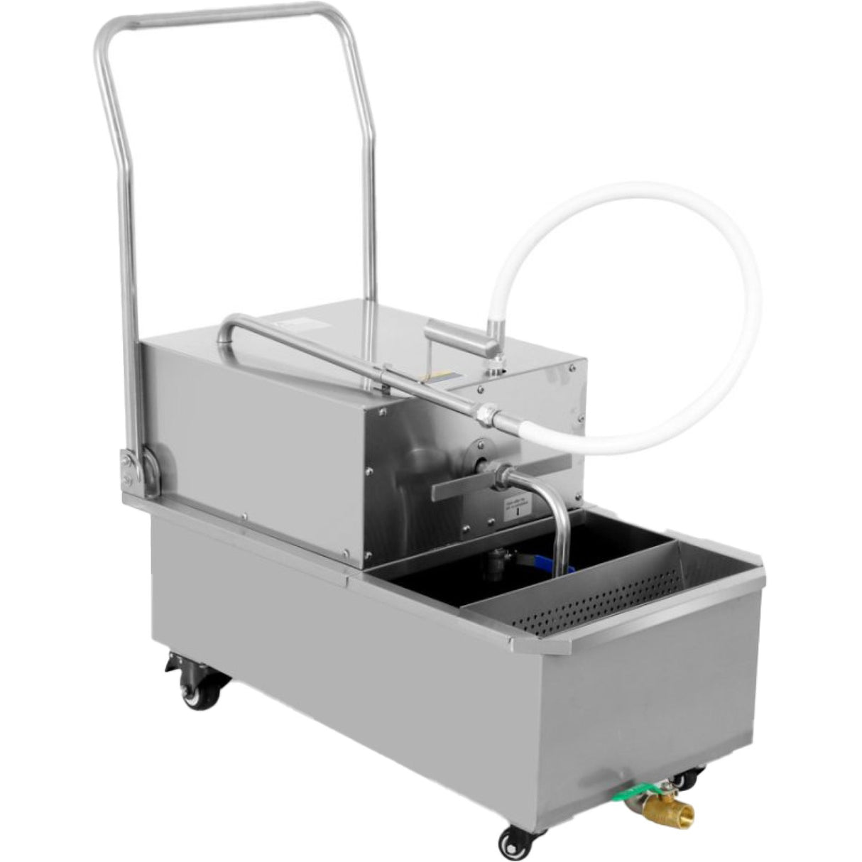 Commercial Mobile Oil Filter Cart 48 Litres 440x848x965mm | Lyc01