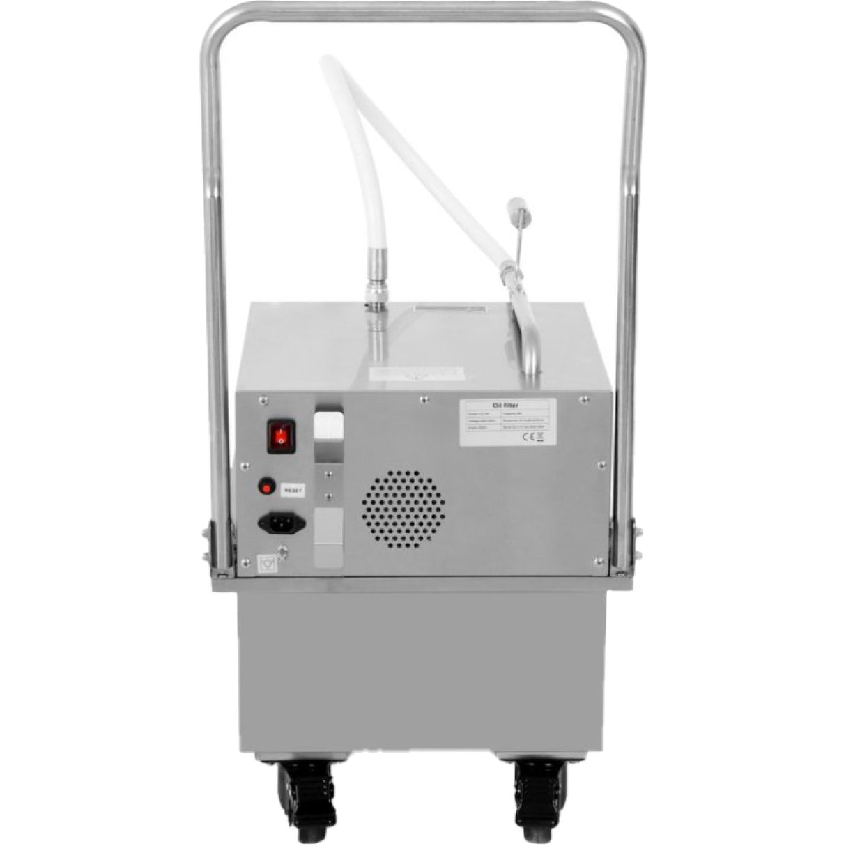 Commercial Mobile Oil Filter Cart 48 Litres 440x848x965mm | Lyc01