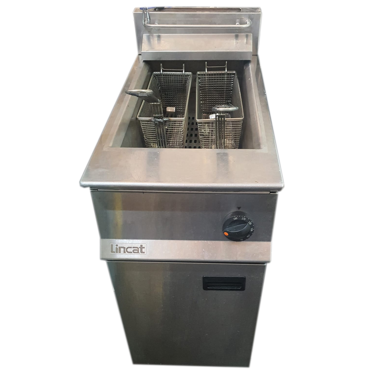 Lincat Single Tank Twin Basket Electric Fryer - Refurbished
