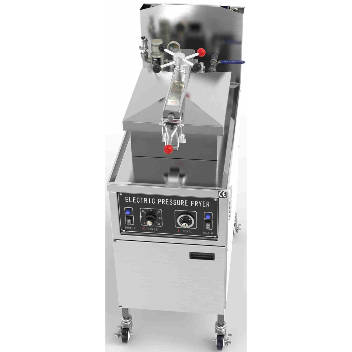 Commercial Pressure Fryer Mechanical Controls 24 Litres 13.5k W 400 V | Mdxz24