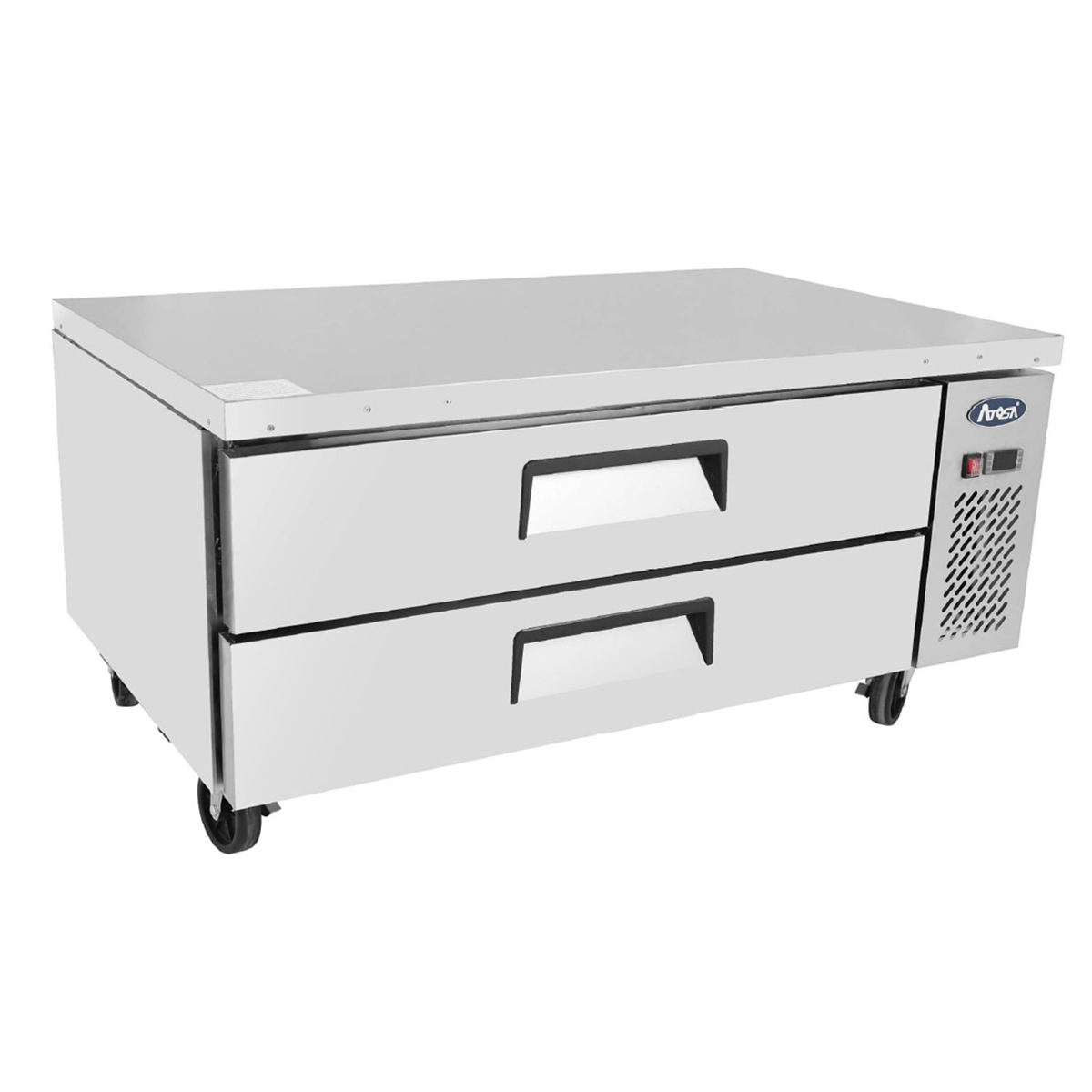 ATOSA MGF8451GR Chef Base 235L (2 Drawer) – Under Broiler Counter