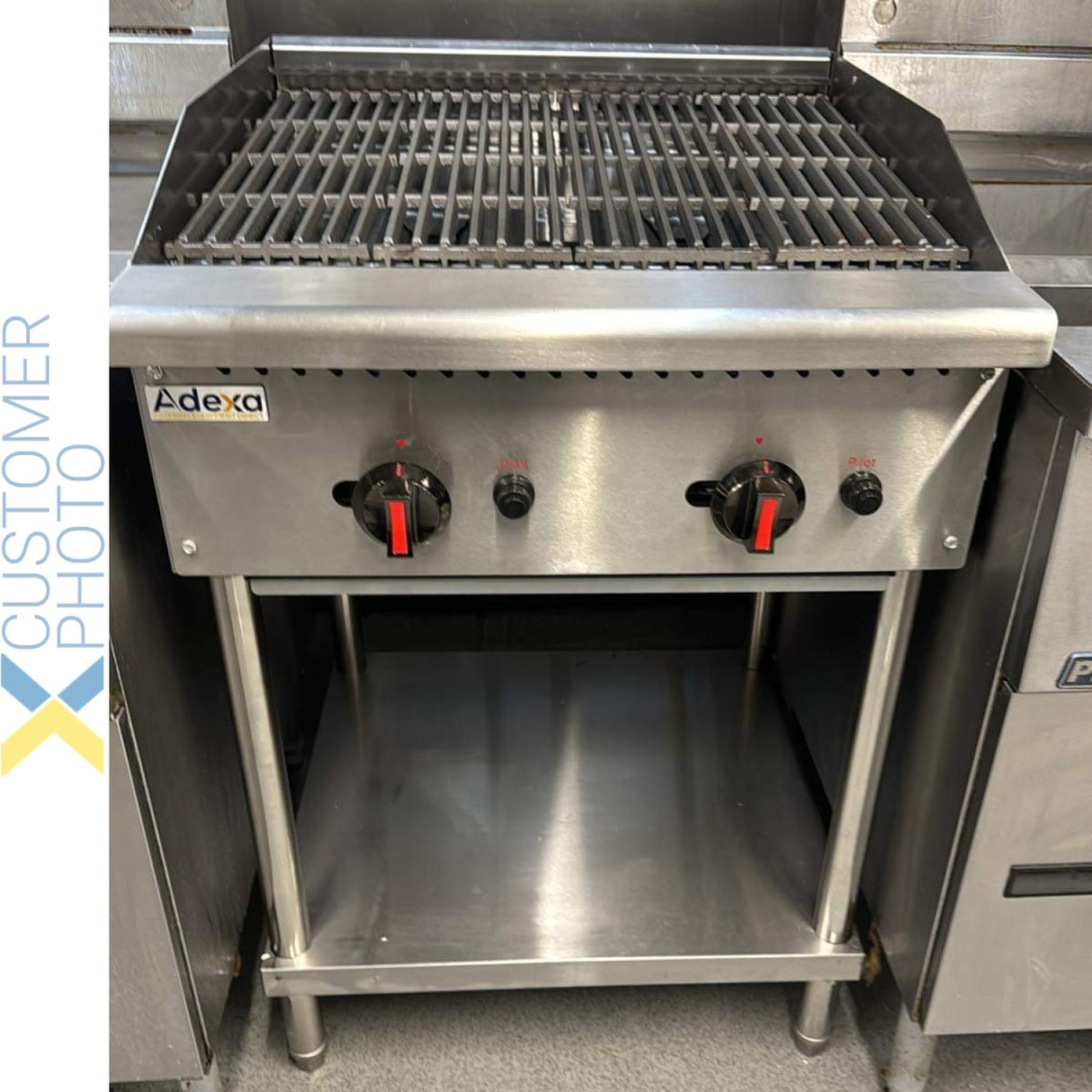 Commercial Gas Chargrill Freestanding 610mm Width | Mgl24 Mf
