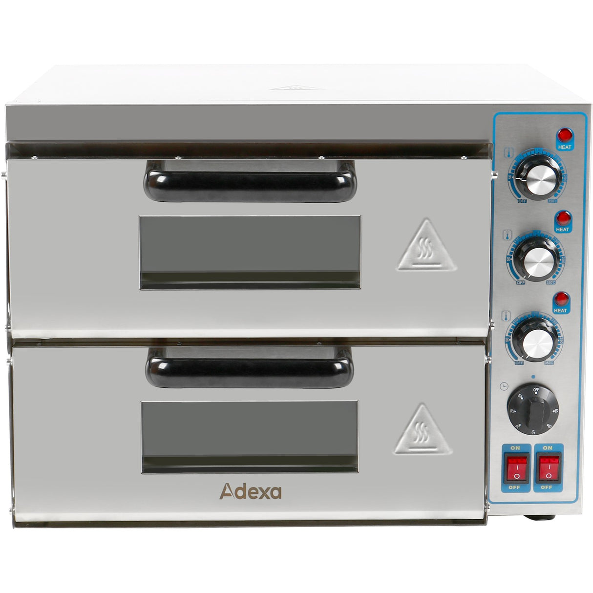 Electric Pizza Oven 2 Chambers 410x420mm | Mlp2 St