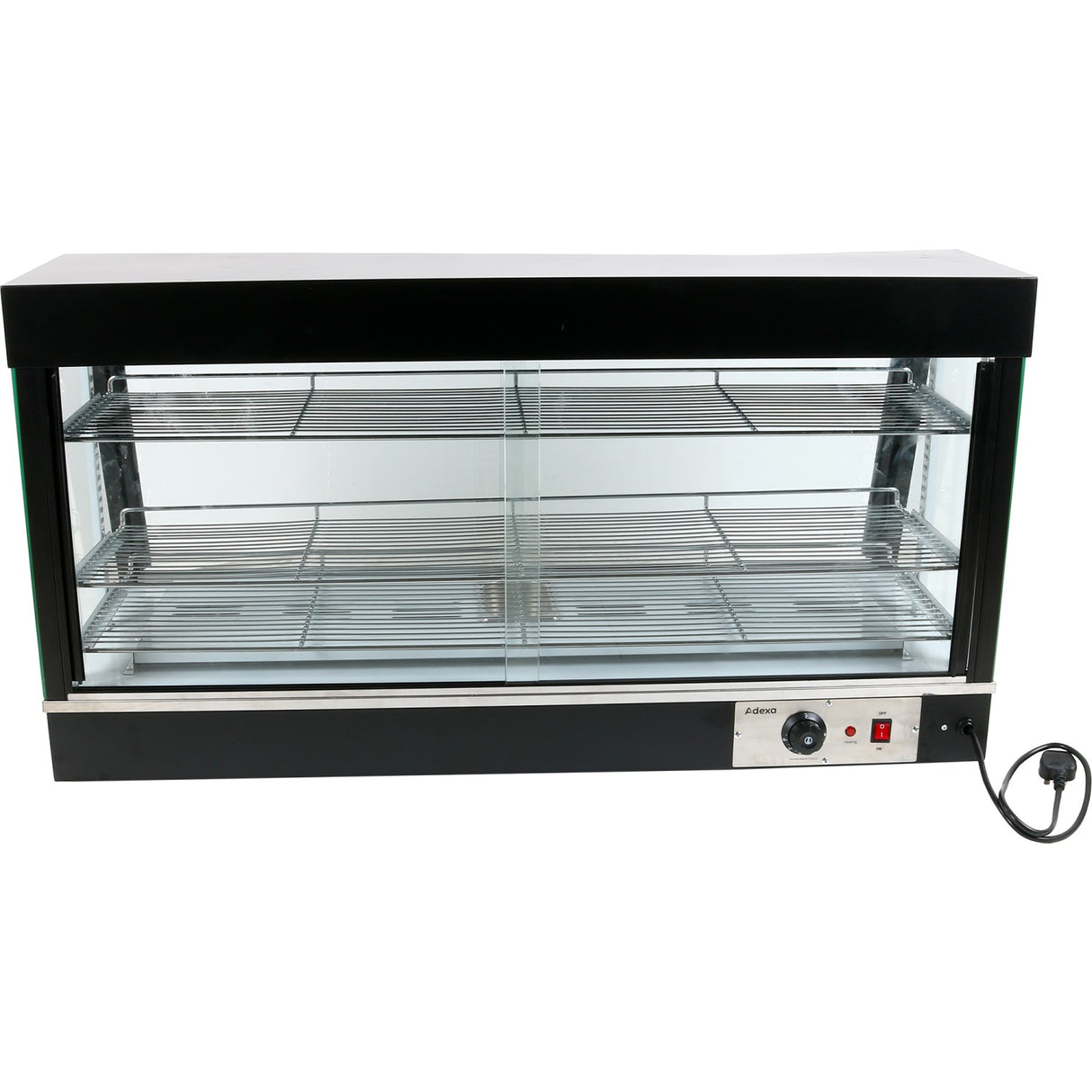 Commercial Heated Display Merchandiser 370 Litres Countertop | Mlp603