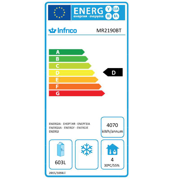 Triple Hinged Door Freezer Counter