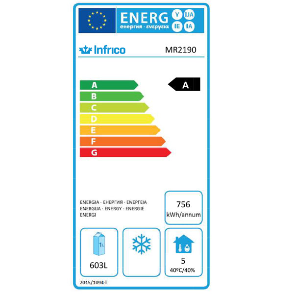 Triple Hinged Door Refrigerated Counter