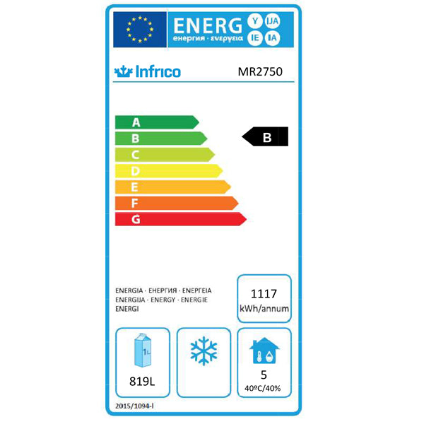 Four Hinged Door Refrigerated Counter