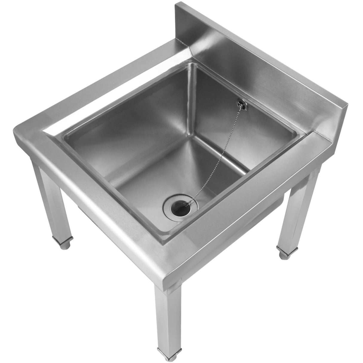 Janitorial Mop Sink Stainless Steel 500x500x550mm | Ms5050