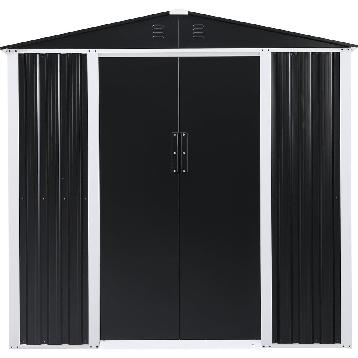 Metal Shed With Sliding Door &Amp; Zinc Frame Width 1950mm Depth 1230mm | Msa01