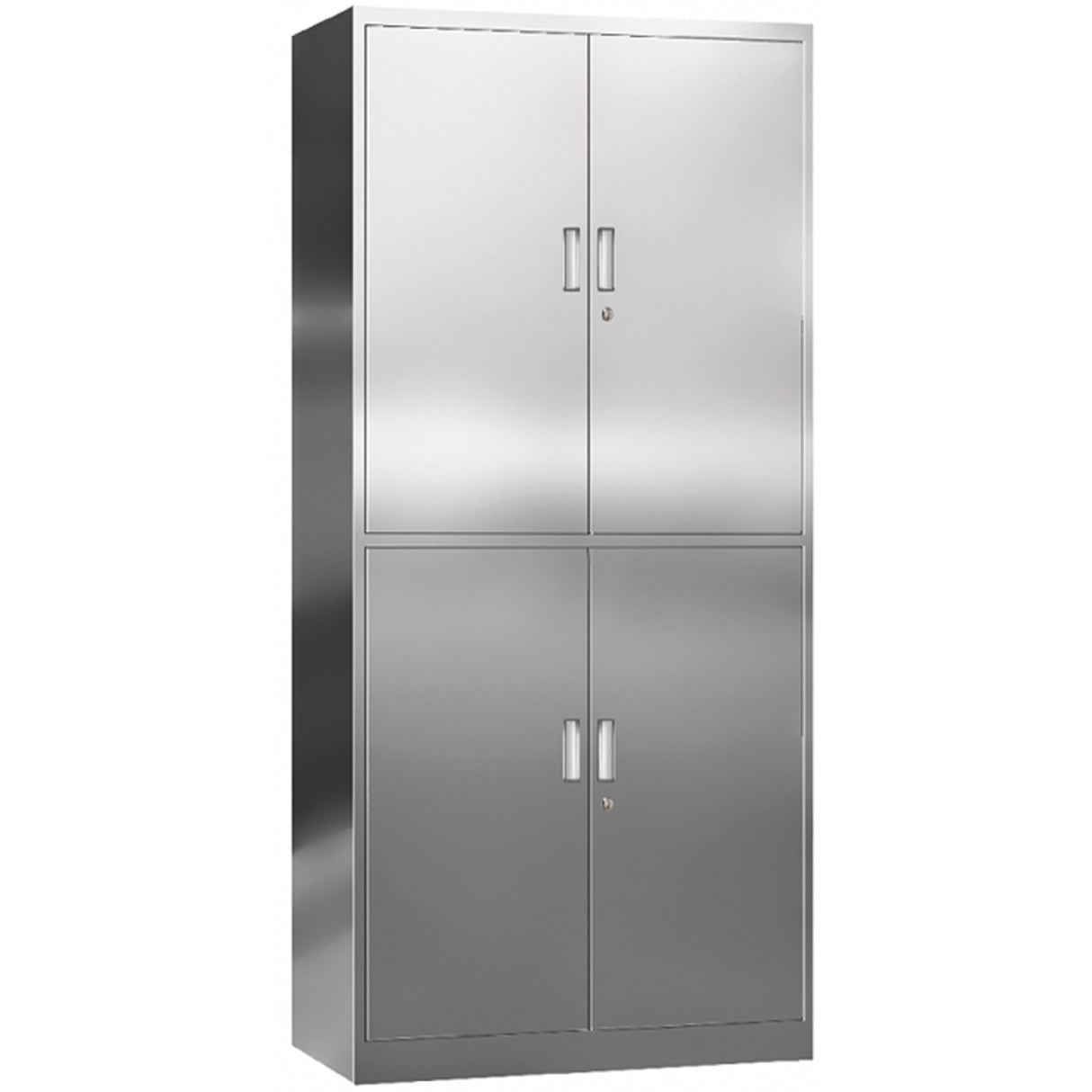 Commercial Stainless Steel Cabinet 4 Doors 900x400x1800mm | Myslc05