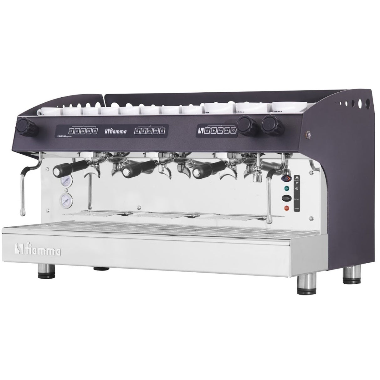 Professional Espresso Coffee Machine Automatic Tall Cups 3 Groups 17 Litres | Mia7