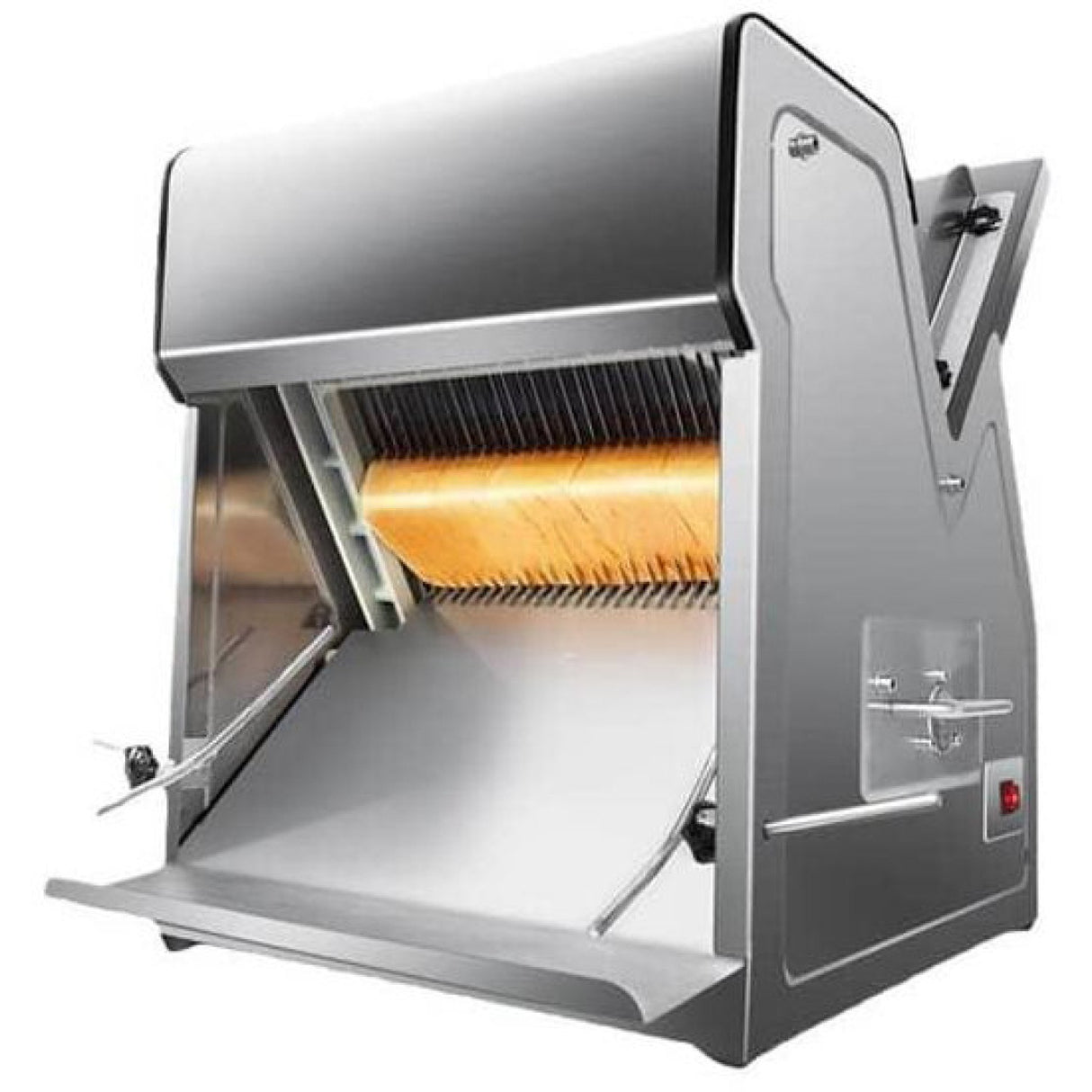 Commercial Automatic Countertop Bread Slicer 20 Slice 18mm Slices | Nbb20 Ss