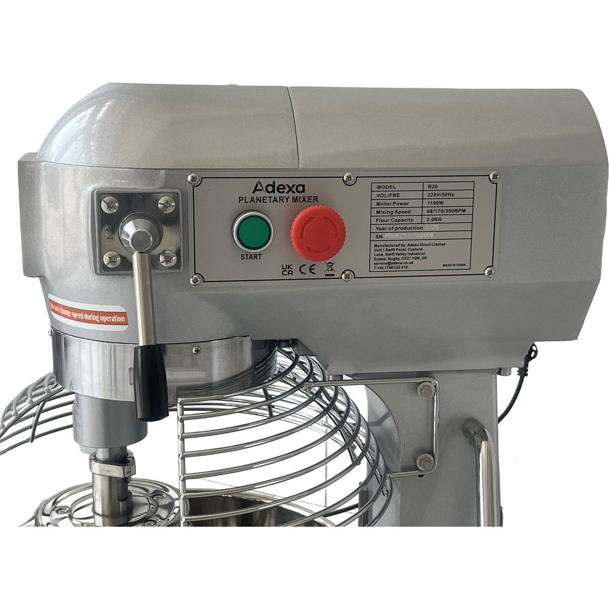 Professional Planetary Mixer 20 L 3 Speed | Nbb20
