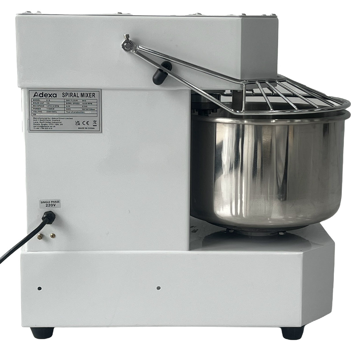 Professional Spiral Mixer 10 L 2 Speed | Nbh10