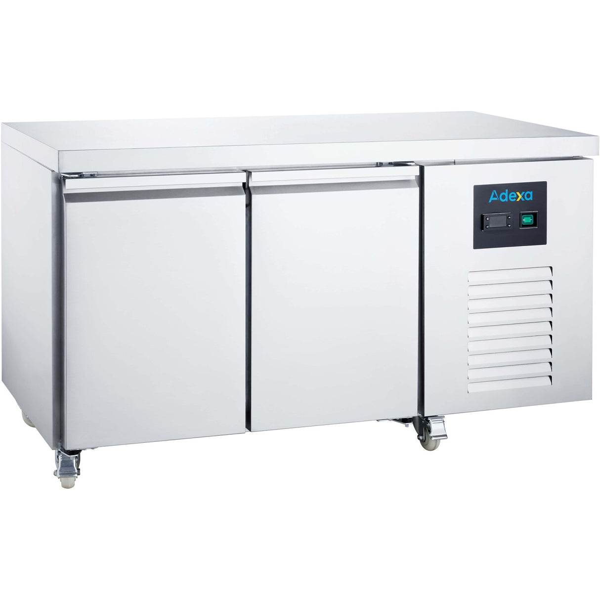 307 Ltr 2 Door Stainless Steel Freezer Prep Counter | Norcold840