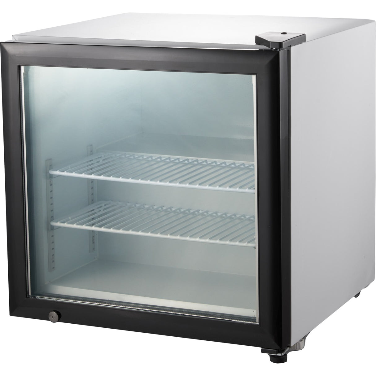 Commercial Countertop Display Freezer 60 L Single Glass Door Black 570x560x575mm | Nord602