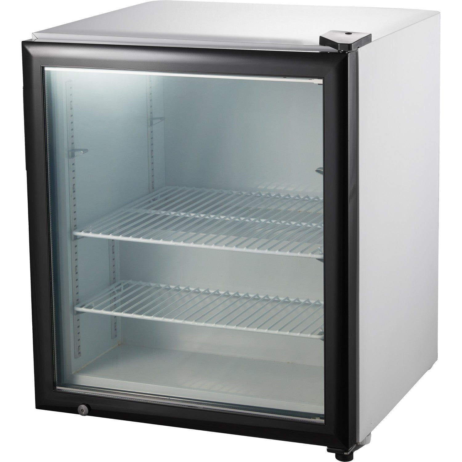 Commercial Countertop Display Freezer 98 L Single Glass Door Black 610x568x721mm | Nord606
