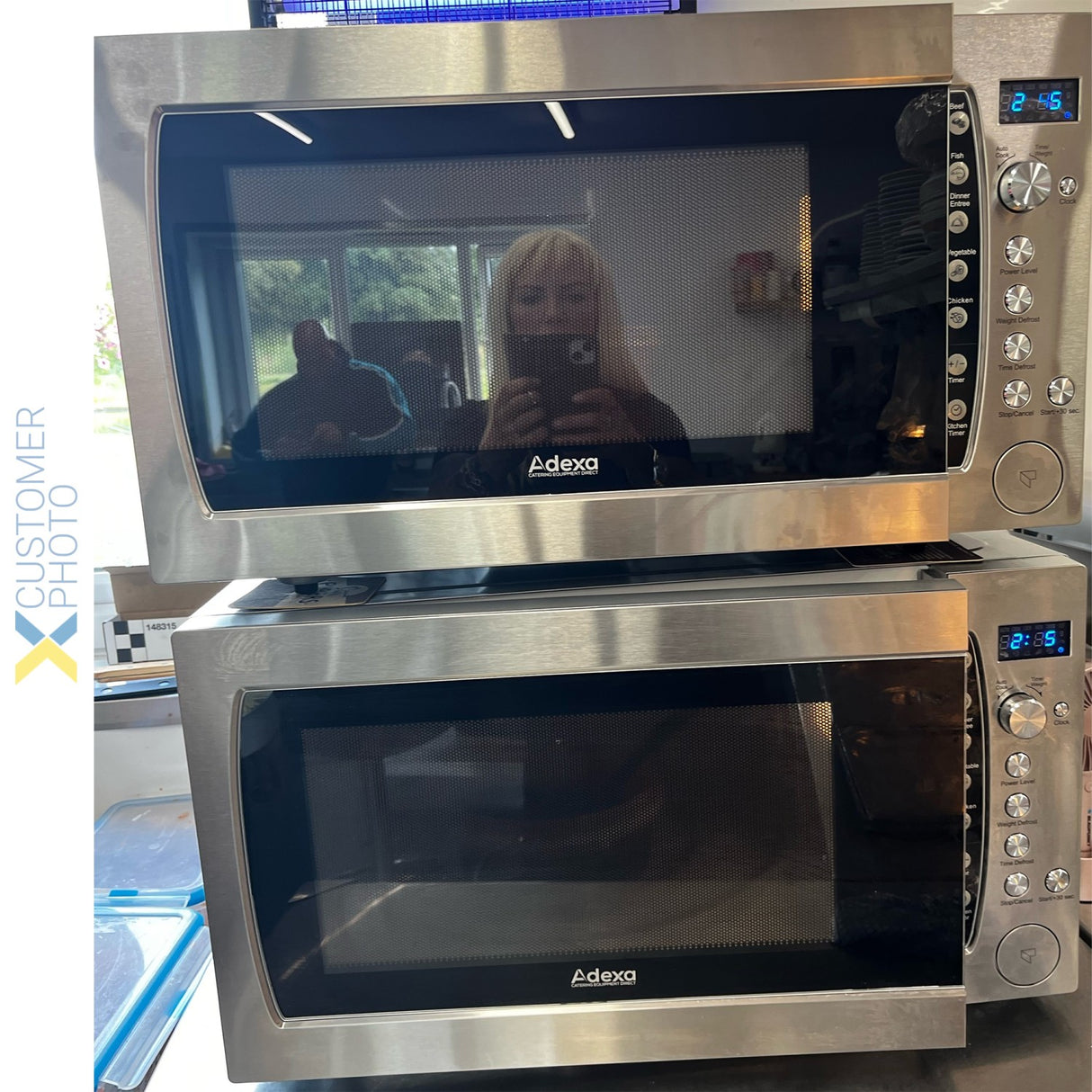 Xl Commercial Microwave Oven With Humidity Sensor 60 Litre 1200 W | P120 D60 Eypv