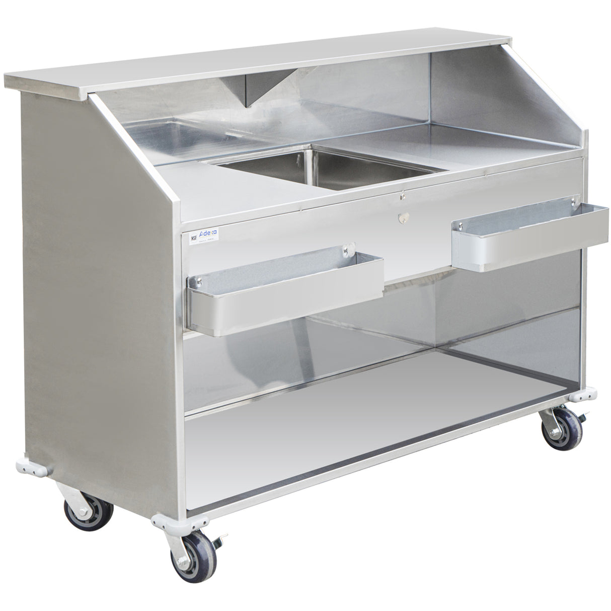 Commercial Portable Bar Stainless Steel 1550x580x1200mm | Pb2361 Ss