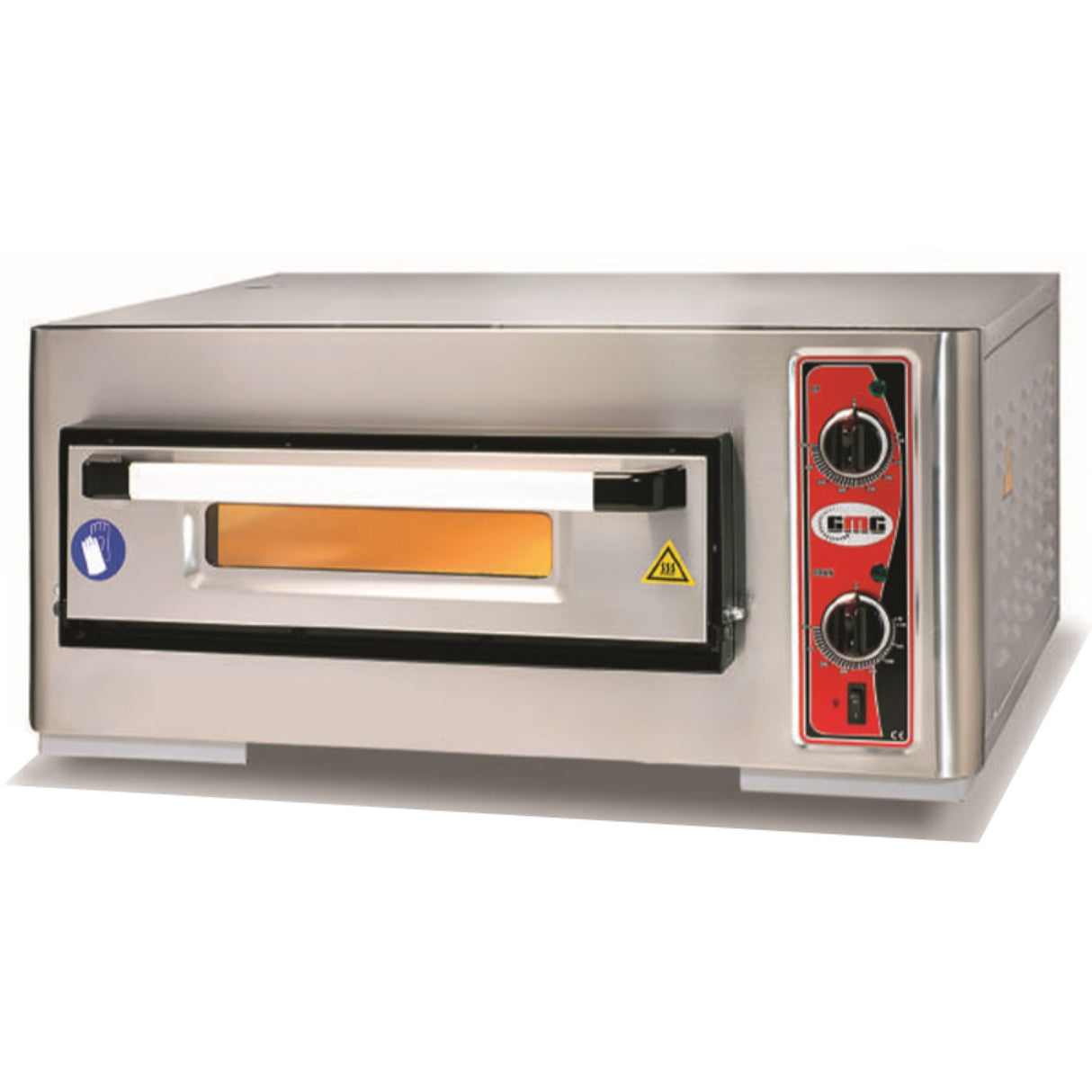 Electric Pizza Oven 1 Chamber 620x620mm Capacity 4 Pizzas At 12&Quot; 230 V/1 Phase | Pf6262 E