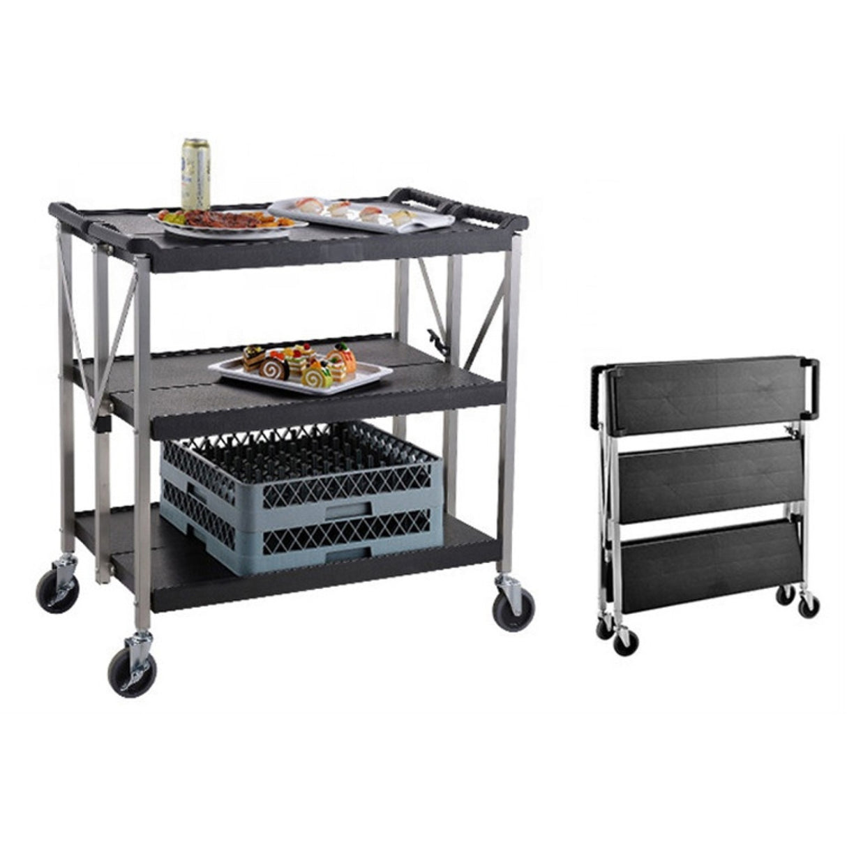Folding Serving Trolley | Pft01