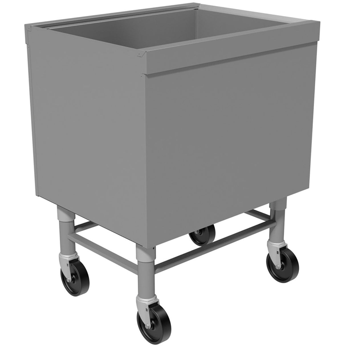 Commercial Portable Ice Bin Stainless Steel 760x470x760mm | Pib183016