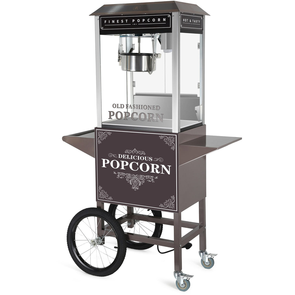 Commercial Popcorn Maker With Retro Trolley 1.44k W 940x450x1540mm | Popcorn104