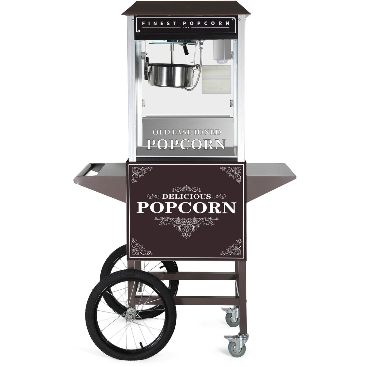 Commercial Popcorn Maker With Retro Trolley 1.44k W 940x450x1540mm | Popcorn104