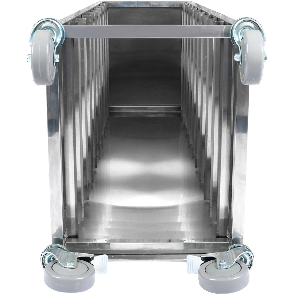 10 Tier Rack/Tray/Pan Trolley For Width 310 350mm Covered Sides Stainless Steel | Pt10 P