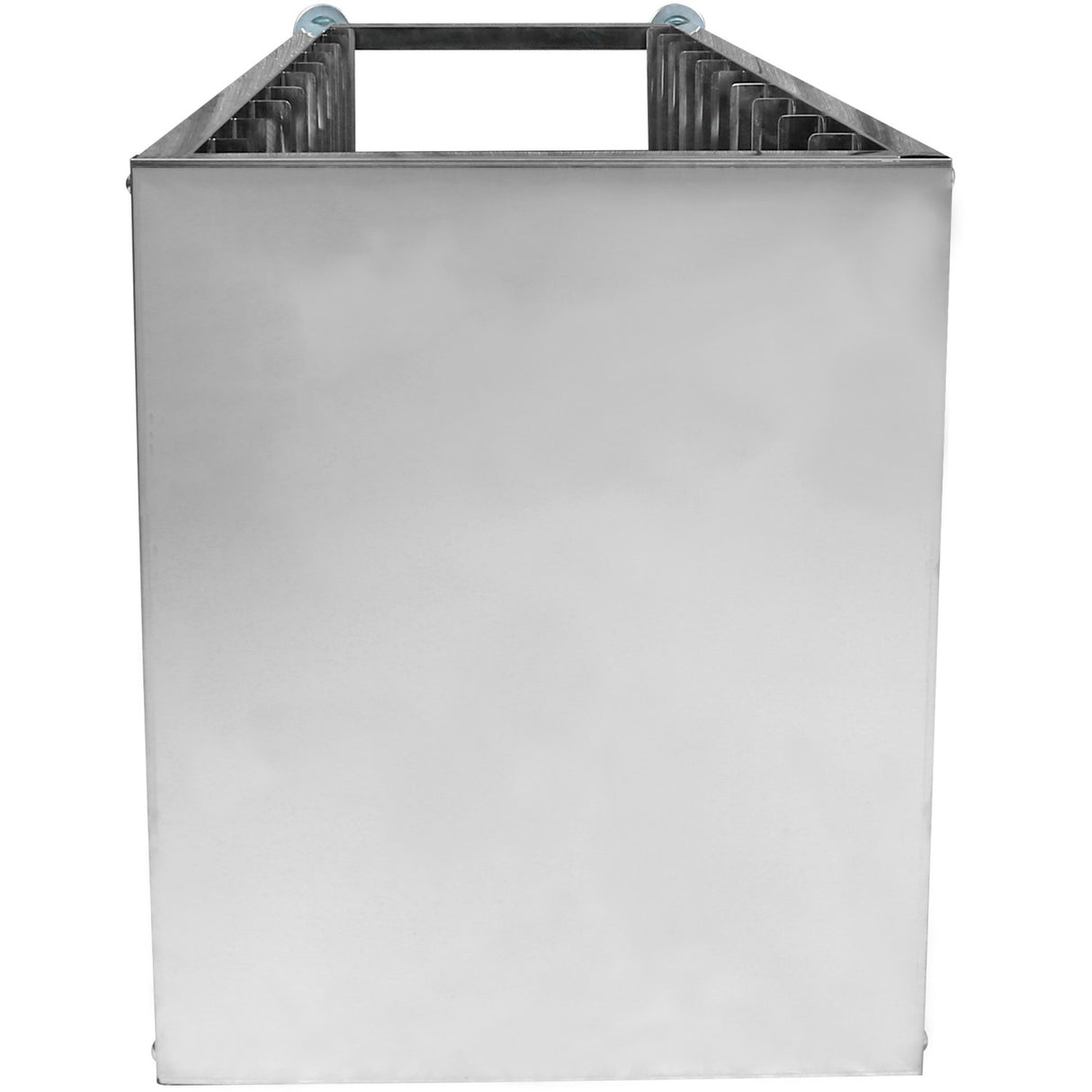 10 Tier Rack/Tray/Pan Trolley For Width 310 350mm Covered Sides Stainless Steel | Pt10 P
