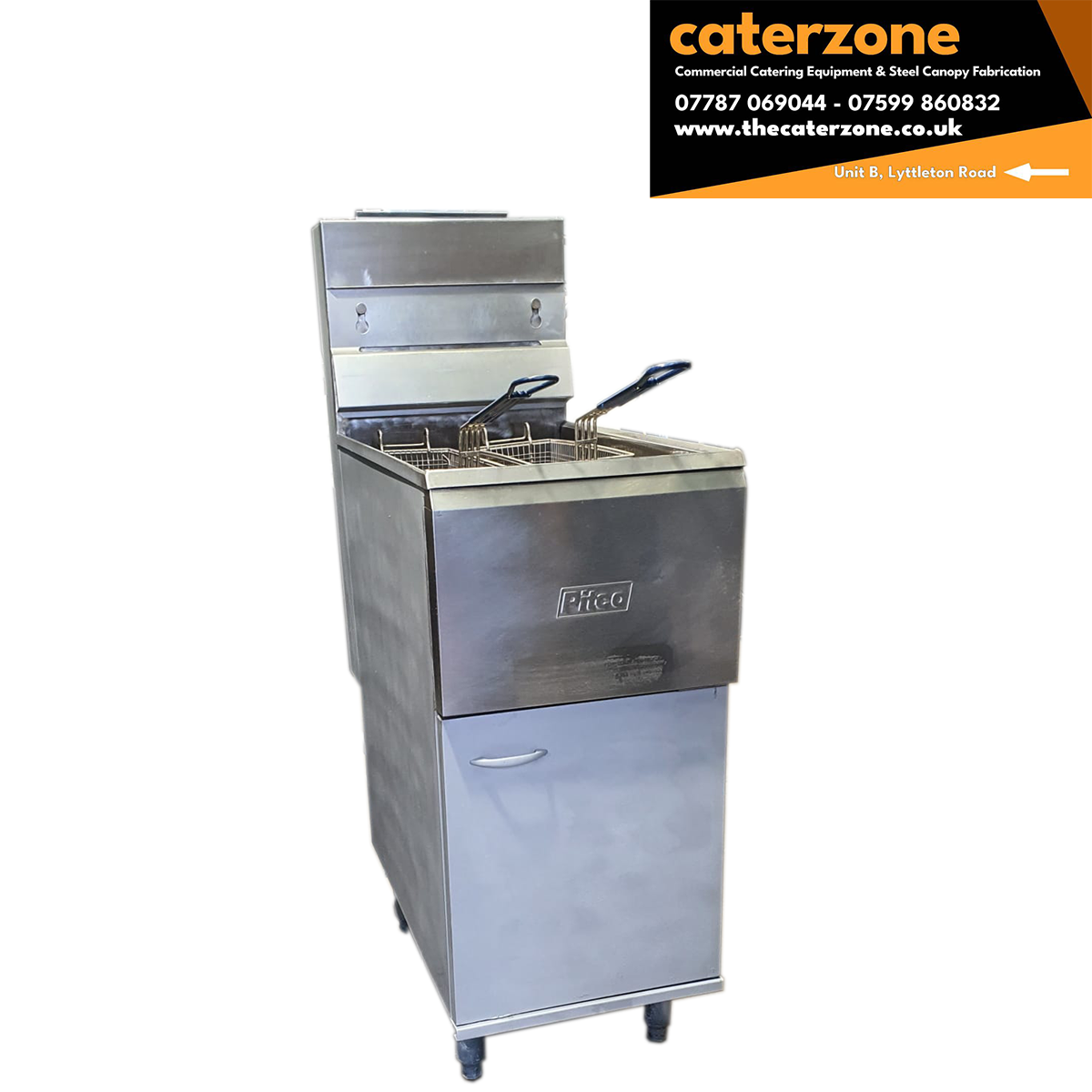 Pitco Single Tank Gas Fryer Natural Gas - Refurbished 2