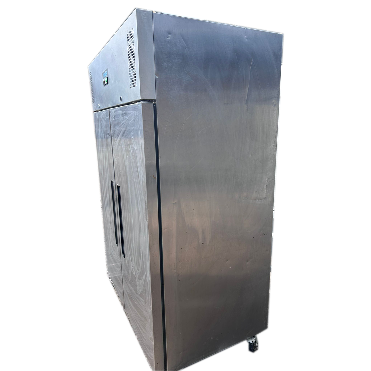 Polar Upright Double Door Fridge 134x81x200cm - Refurbished