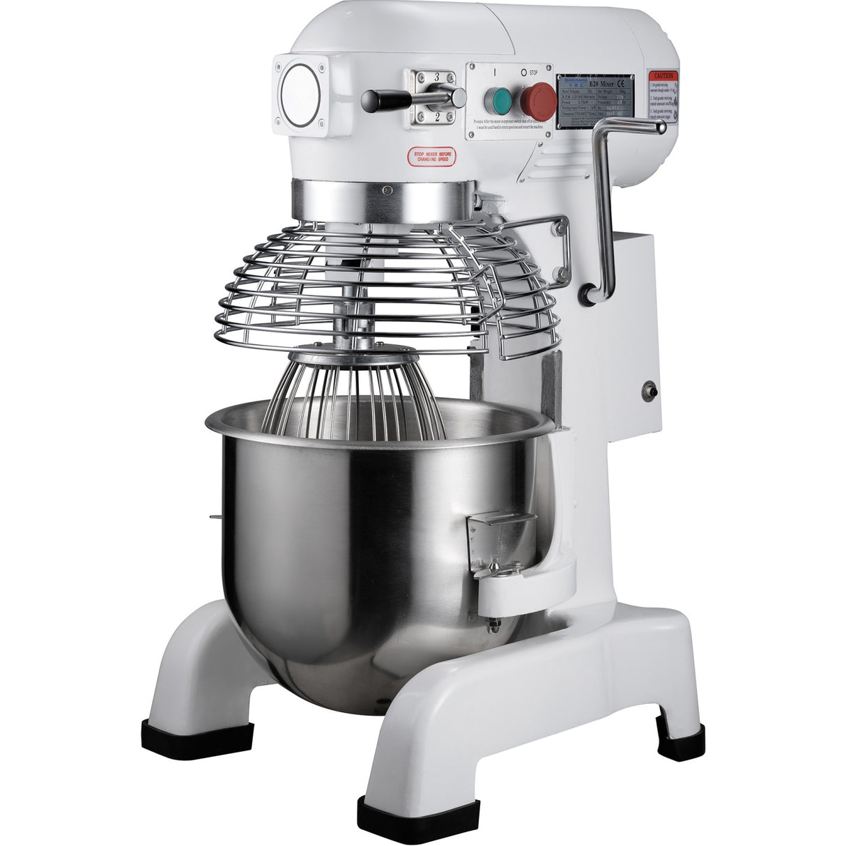 Commercial Planetary Mixer Premium 10 Litres 2 Speeds | Qjhb10 D