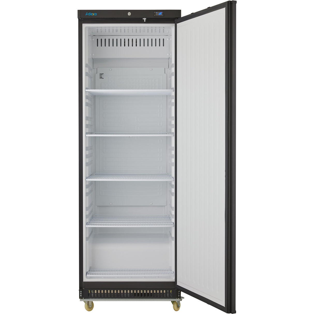 400lt Commercial Refrigerator Upright Cabinet Single Door Black | Dwr400 Bc