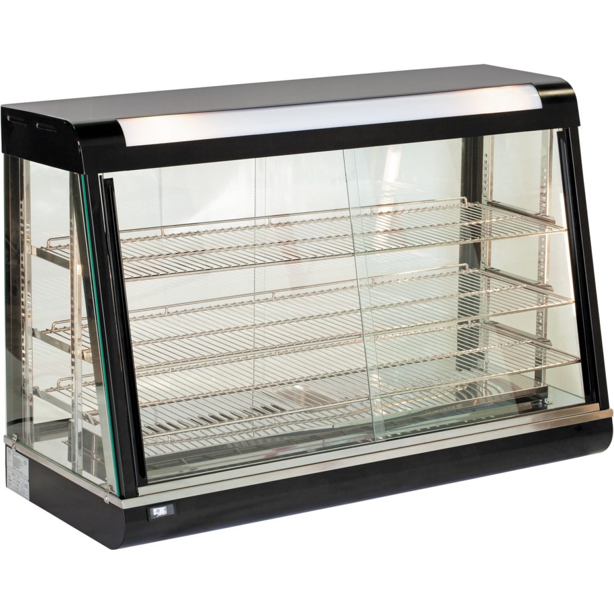 Commercial Heated Display Merchandiser 370 Litres Countertop | Fm48