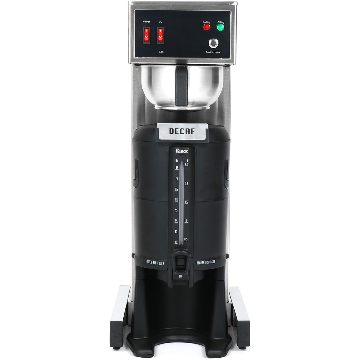 Commercial Filter Coffee Machine Auto Fill 2.5 Litre Airpot | Rp286 Bv