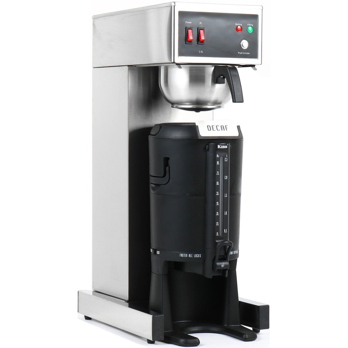 Commercial Filter Coffee Machine Auto Fill 2.5 Litre Airpot | Rp286 Bv
