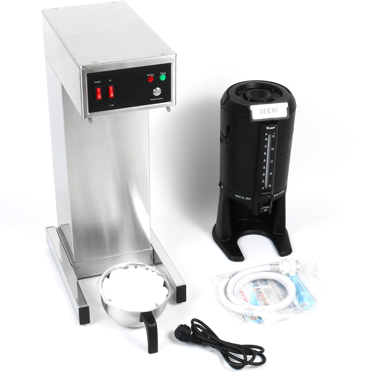 Commercial Filter Coffee Machine Auto Fill 2.5 Litre Airpot | Rp286 Bv