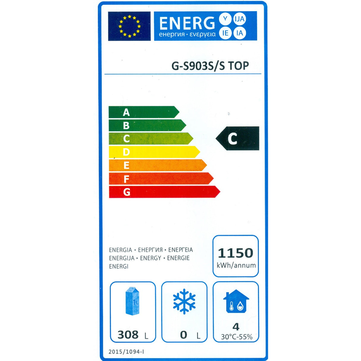 Refrigerated Counter 3 Doors | Ths903 S/Stop