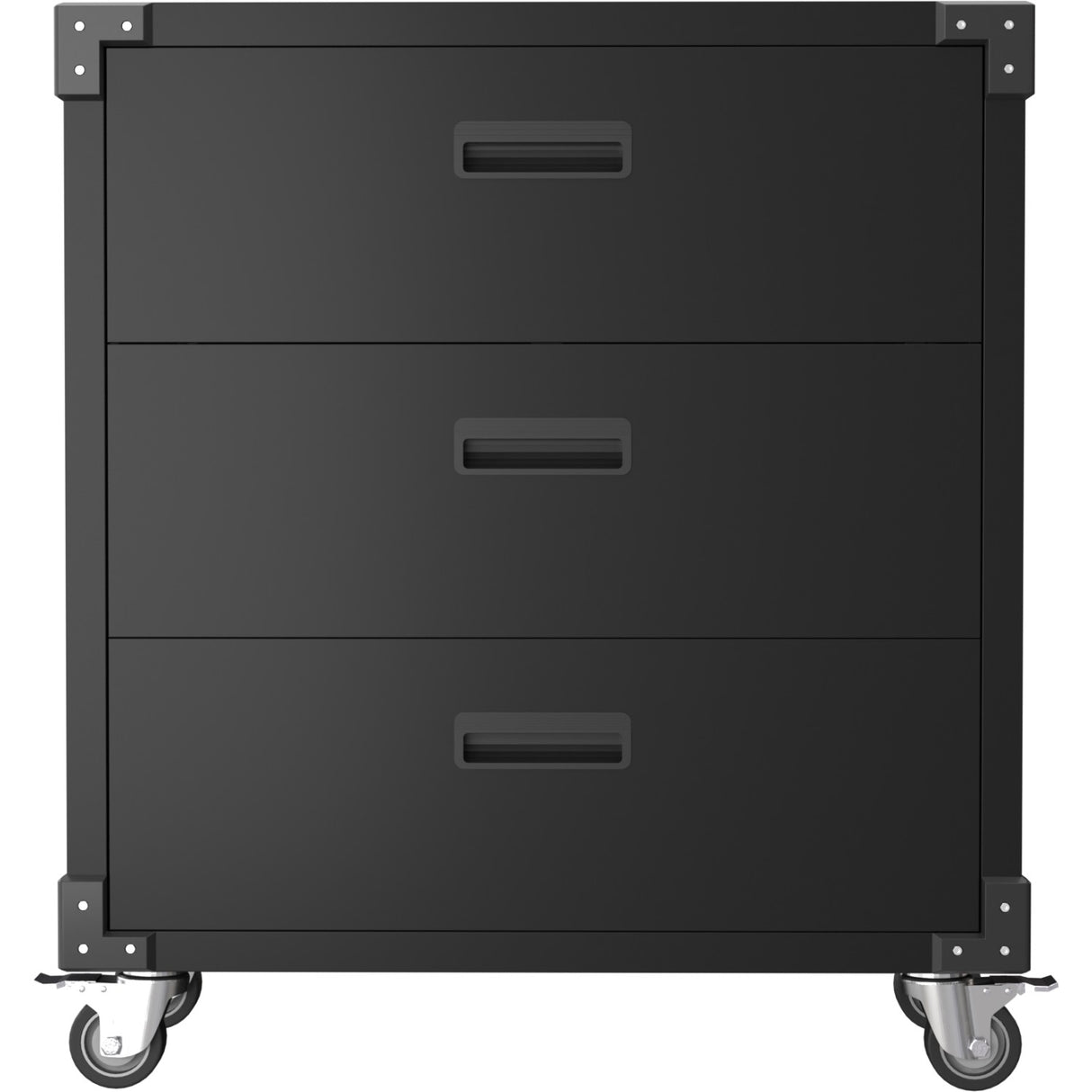 Professional Black 3 Drawer Steel Tool Cabinet 800x420x900mm | Sart218