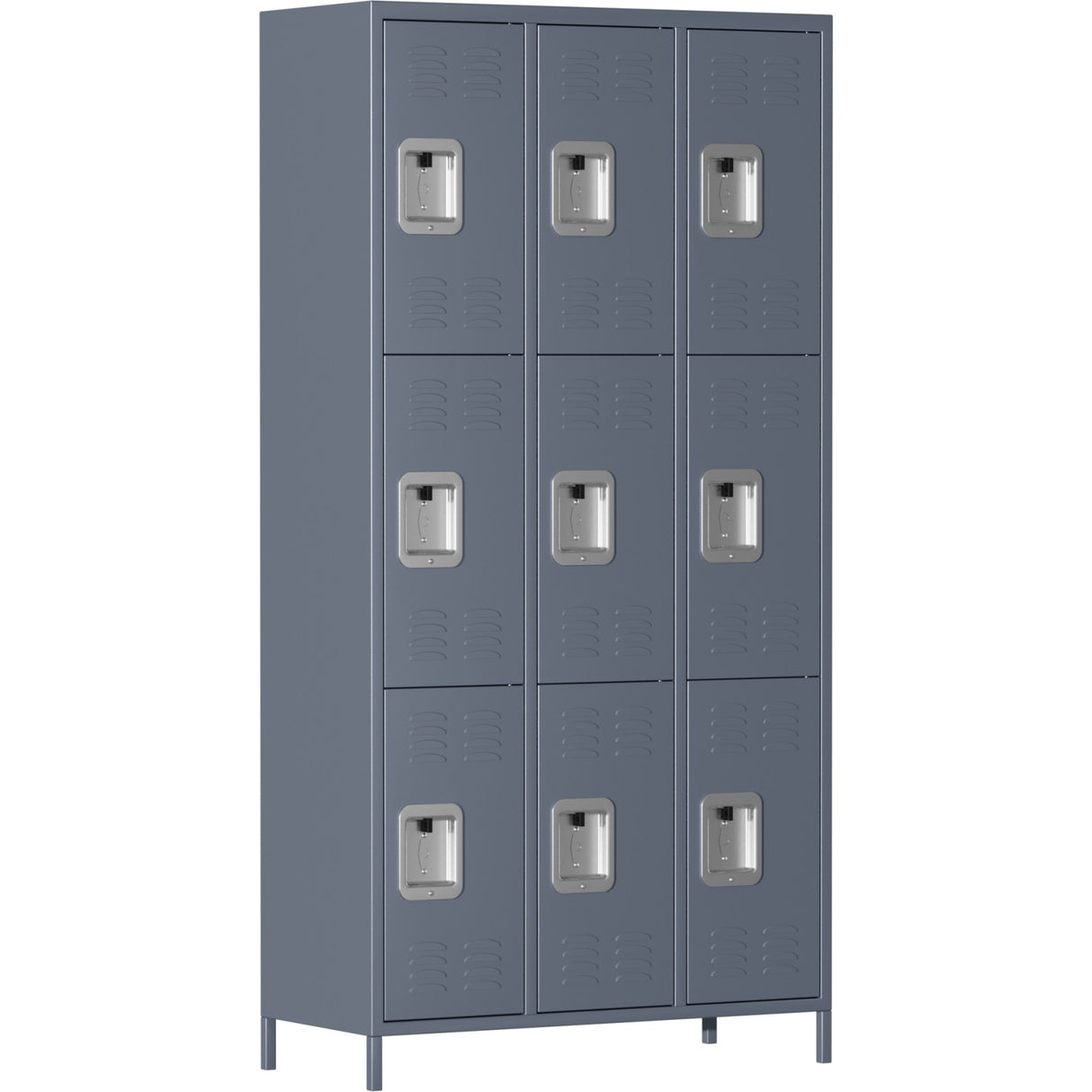 Commercial Grey 9 Door Locker 900x400x1830mm | Sart240