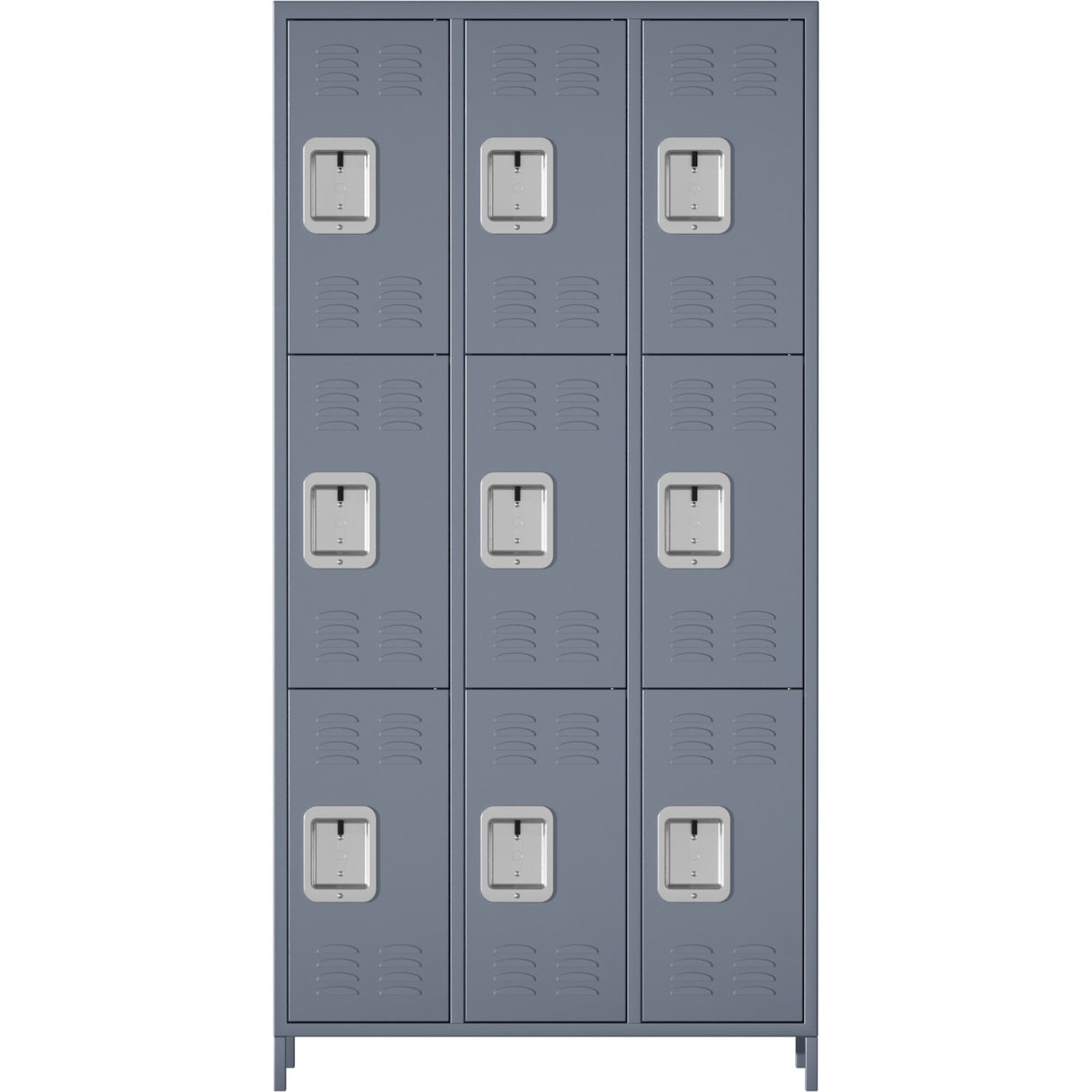 Commercial Grey 9 Door Locker 900x400x1830mm | Sart240