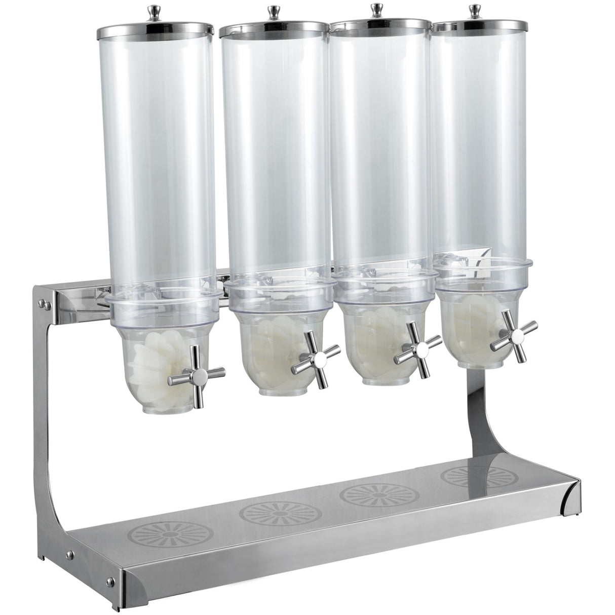 Commercial Cereal Dispenser 4x4 Litres Quadruple | Scd04 B
