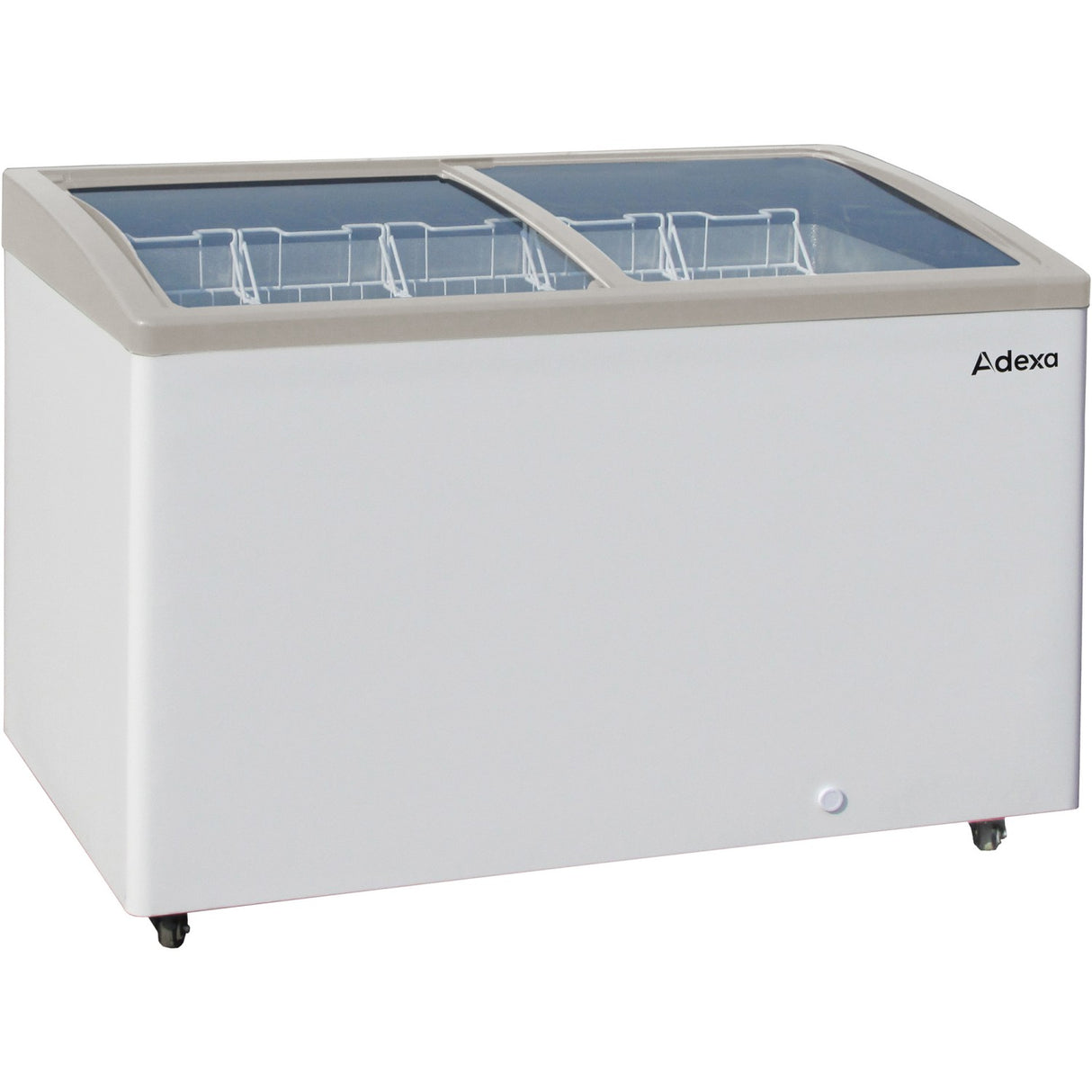 Commercial Display Chest Freezer Curved Sliding Glass Lid 359 Litres |  Sd451 S