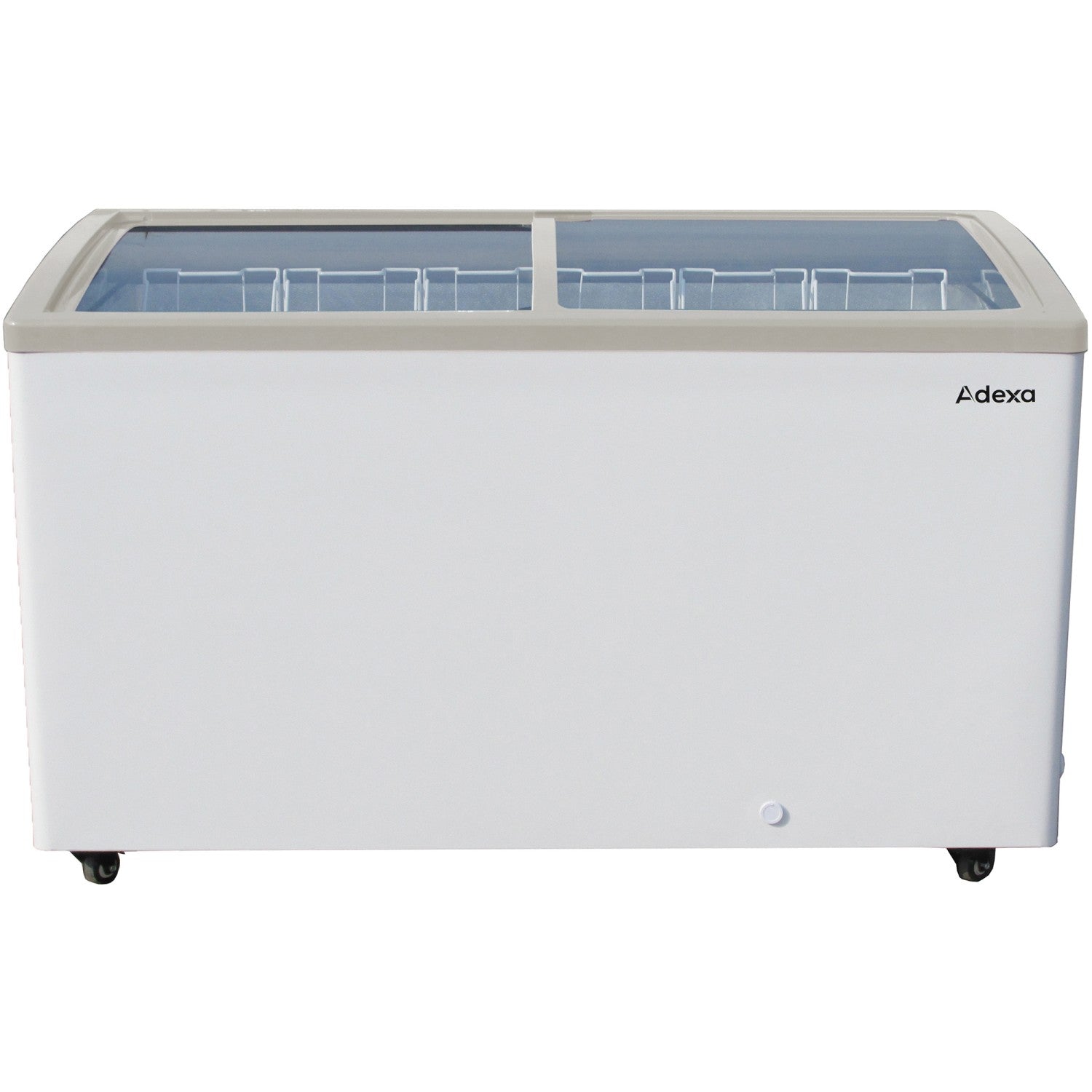 Commercial Display Chest Freezer Curved Sliding Glass Lid 453 Litres |  Sd551 S