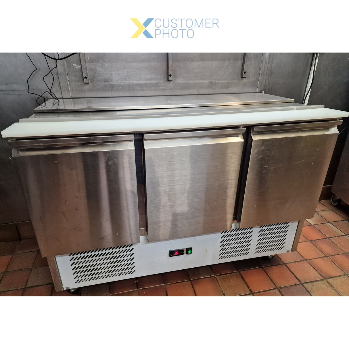 Saladette Open Top 3 Doors | Ths903