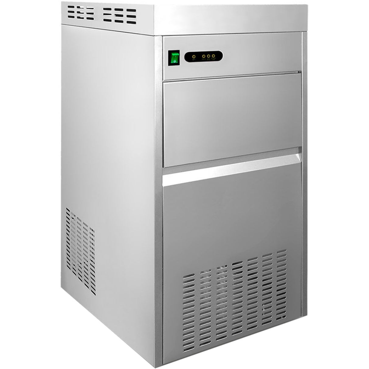 Industrial Crushed Ice Machine 85kg/24h 20kg Bin |  Sfim85