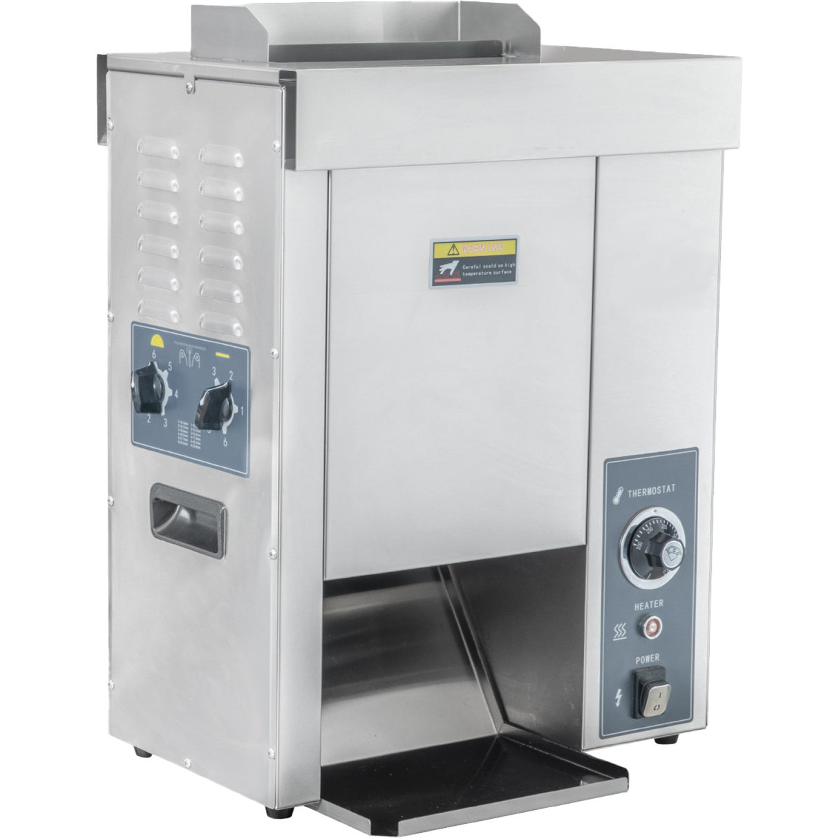 Commercial Vertical Conveyor Bun Toaster 2800pcs/Hr 460x350x610mm | Shm11