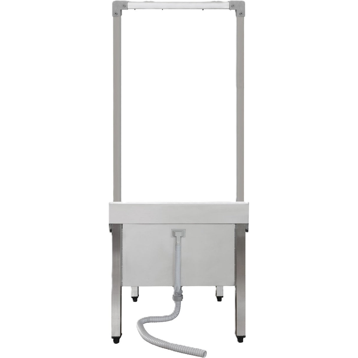 Commercial Stainless Steel Mop Sink With High Rack &Amp; 2 In 1 Mop Holder 600x600x550mm | Smsjyhr6060