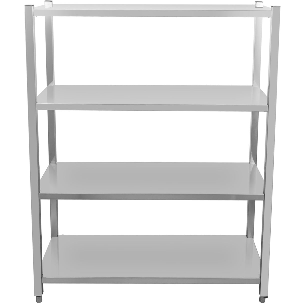 Commercial Shelving Unit 4 Tier Board Stainless Steel 1200x500x1500mm | Ssb12050